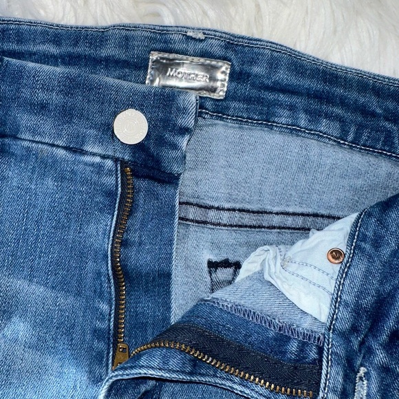 Mother • The Looker Distressed Skinny Jeans in Graffiti Girl - Picture 4 of 16